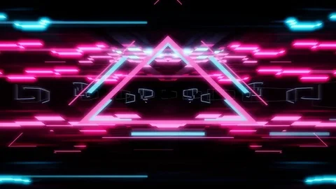 Isosceles Looping Animation Stock Footage 73645913