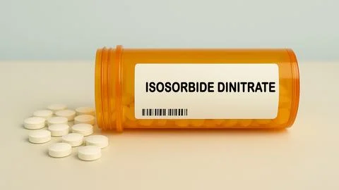 ISOSORBIDE DINITRATE Stock Photos