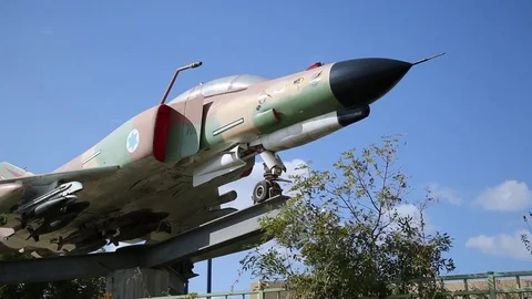 Israel Air Force McDonnell Douglas F-4 Phantom 스톡 동영상 83162753