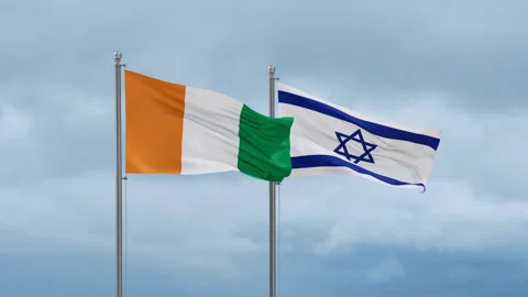 3D Israel Flag Stock Video Footage, Royalty Free 3D Israel Flag Videos