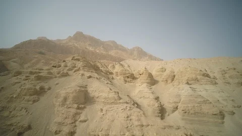 Israel desert valley Stock Footage