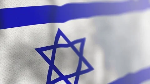 Israel flag animated 스톡 동영상 80597647