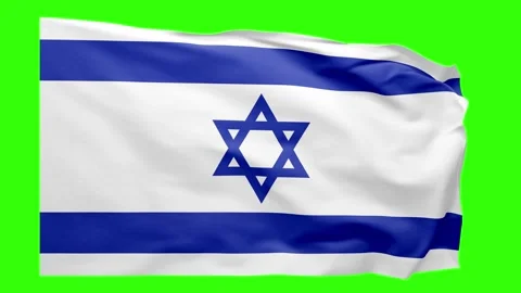Israel Flag Animation – Seamless Loop (4K UHD) Stock Footage 317762438