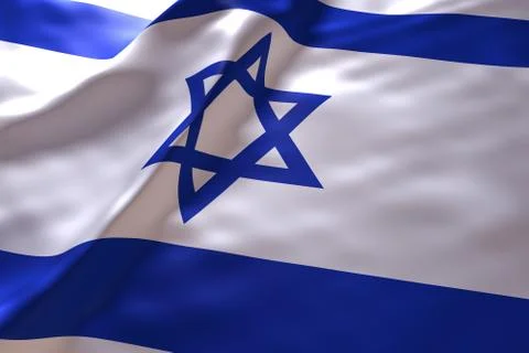 Israel flag background Stock-Illustration