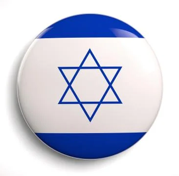 Israel flag Stock Illustration