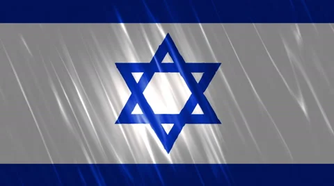 Israel Flag Loopable Background Stock Footage 62635676