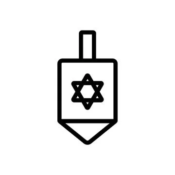 Israel icon vector. Isolated contour symbol illustration Stock Illustration