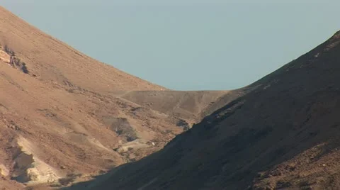 Israel mountain desert Stock Footage 10830326