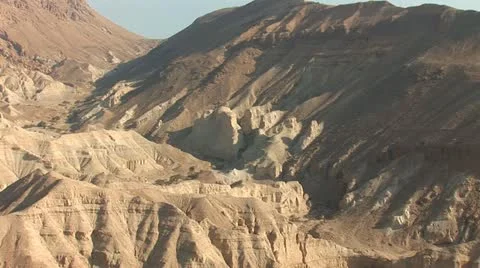 Israel mountain desert  Stock Footage 10830348