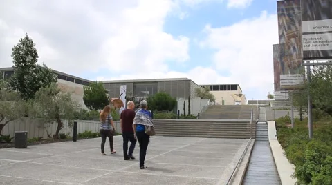 The Israel Museum in Jerusalem Stock Footage 53203825