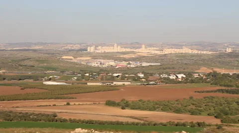 Israel panoramic view Stock Footage 57907130