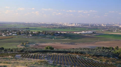 Israel panoramic view Stock Footage 57909810
