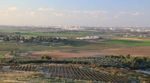 Israel panoramic view Stock Footage 57909928