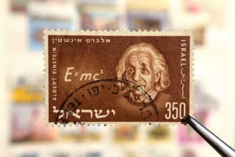 Israel Scientist physicist Albert Einstein Stock Photos