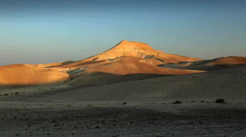 Israel_desert_sunset02 Video stock 529248