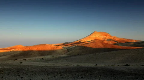 Israel_desert_timelapse Stock Footage 529570