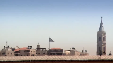 Israeli Flag Stock Footage 18052023