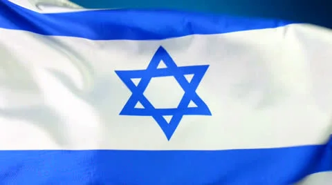Israeli flag 動画素材 25270881