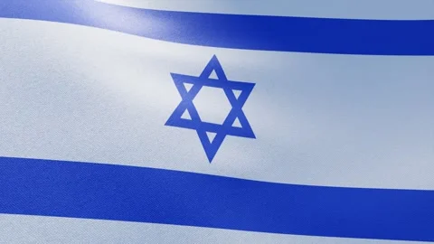  Israeli flag Stock Footage 278459350