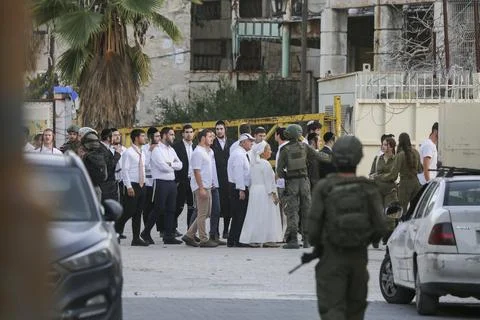 Israeli Security Operation In Hebron Stock Photos