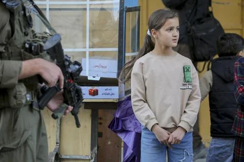 Israeli Security Operation In Hebron Stock Photos