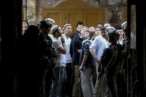 Israeli Security Operation In Hebron Stock Photos
