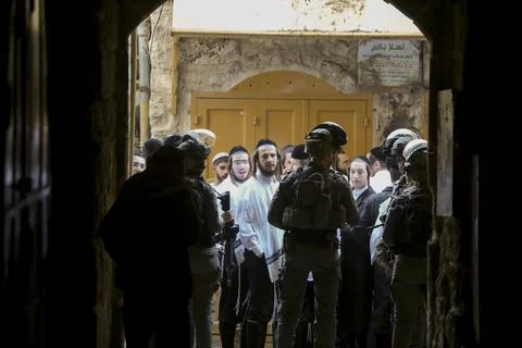 Israeli Security Operation In Hebron Stock Photos