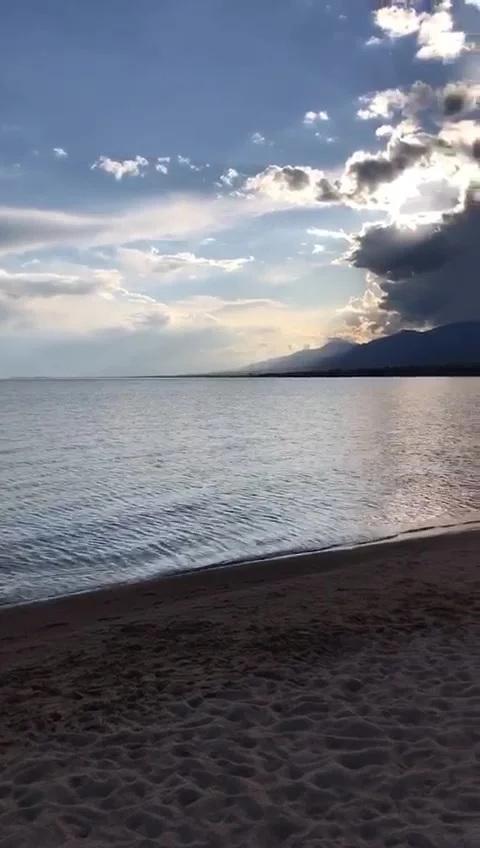 Issyk-kul lake Stock Footage 172350209