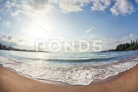 Issyk Kul lake Stock Photos