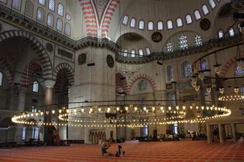 Istambule mosque life Fotos de archivo