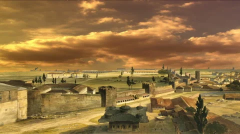 Istanbul 19th century Stock Footage 45967075