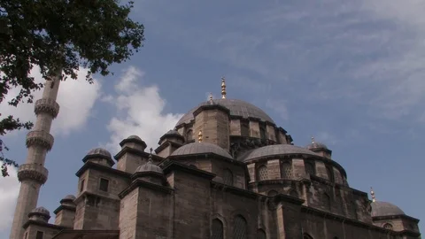 Istanbul, ancient Mosque. Stock Footage 93999468