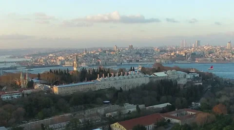 Istanbul and Topkapı Palace Stock Footage 59750251