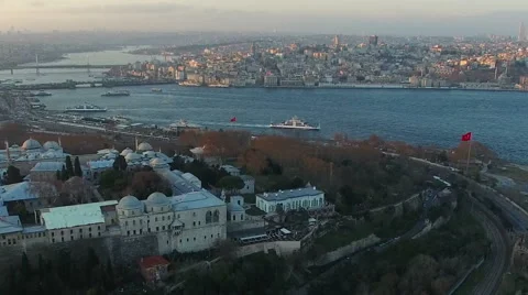 Istanbul and Topkapi Palace Stockbeeldmateriaal 59752639