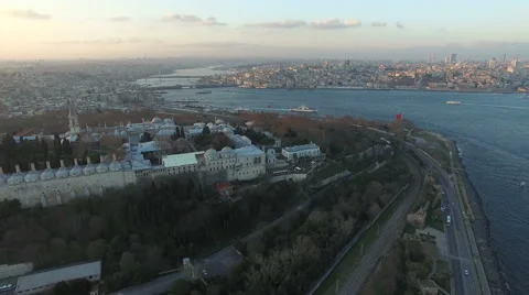 Istanbul and Topkapi Palace 스톡 동영상 60960455