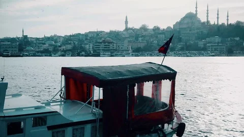 Istanbul apocalypse Sci-fi Horror Footage Video stock 128796797