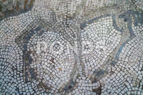 Istanbul archaeology museum, archaeological museum appearing in the mosaic arts Stock Photos