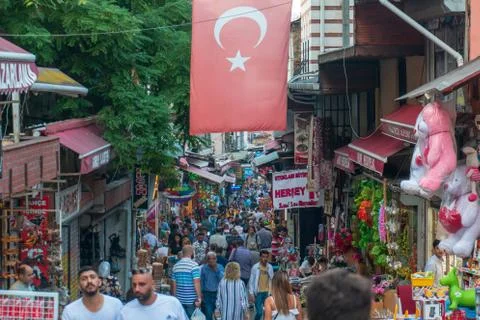Istanbul bazaar Stock Photos