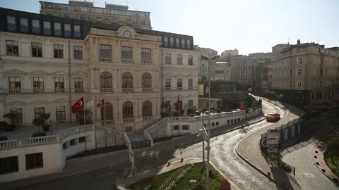 Istanbul Beyoglu Timelapse Stock Footage 73823494