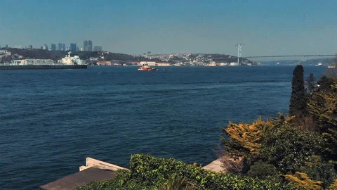 Istanbul Bosphorus 2 Stock Footage 91304991