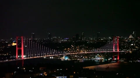 Istanbul Bosphorus Bridge 動画素材 40176908