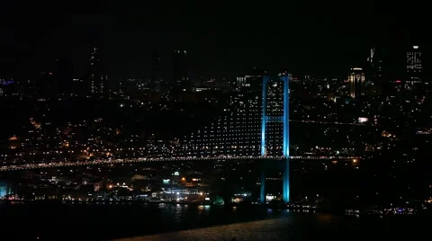 Istanbul Bosphorus Bridge 動画素材 40176947