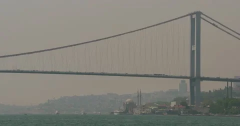 Istanbul Bosphorus Bridge Stockbeeldmateriaal 54660731
