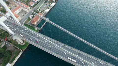 Istanbul Bosphorus Bridge Stock Footage 61208287