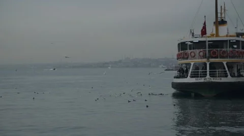 Istanbul Bosphorus Ferry 動画素材 47925350
