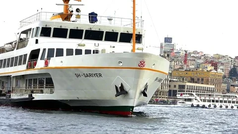 Istanbul Bosphorus Ferry Stockbeeldmateriaal 85298305