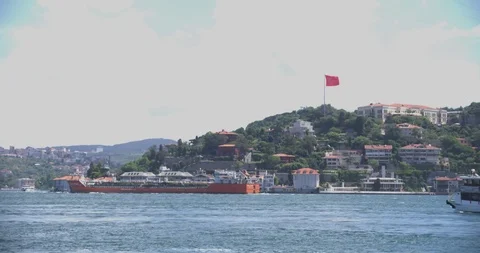 ıstanbul bosphorus Stock Footage 90597300