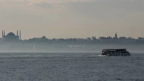 Istanbul Bosphorus 스톡 동영상 196162700