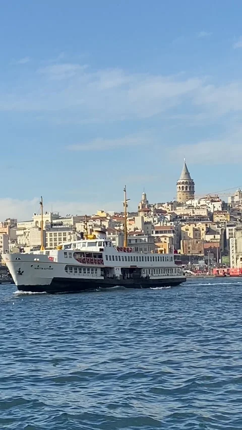 Istanbul Bosphorus 库存影片 202319010