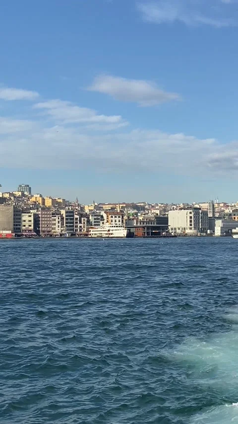 Istanbul Bosphorus 库存影片 202319031
